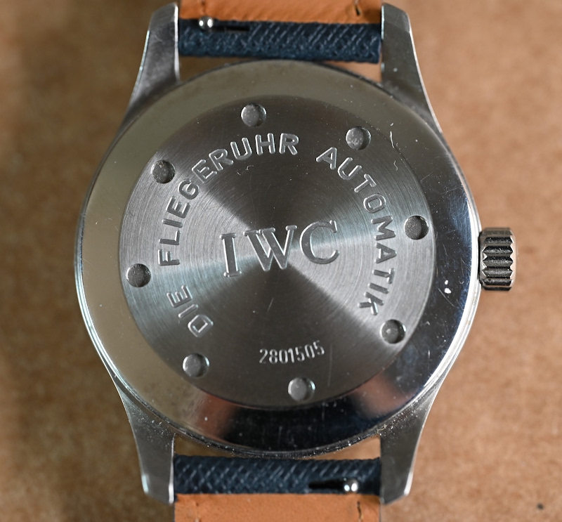 IWC watch listing