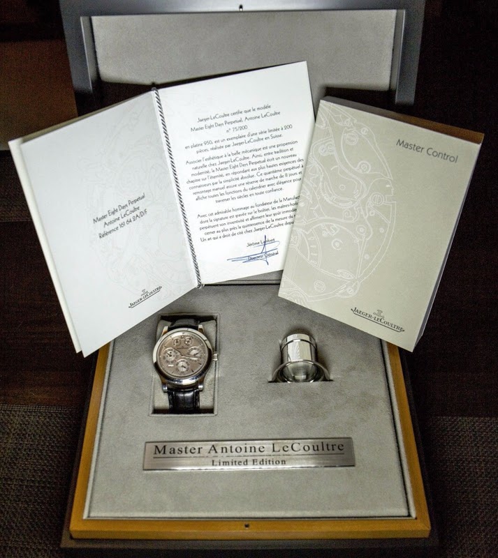 Jaeger LeCoultre watch listing
