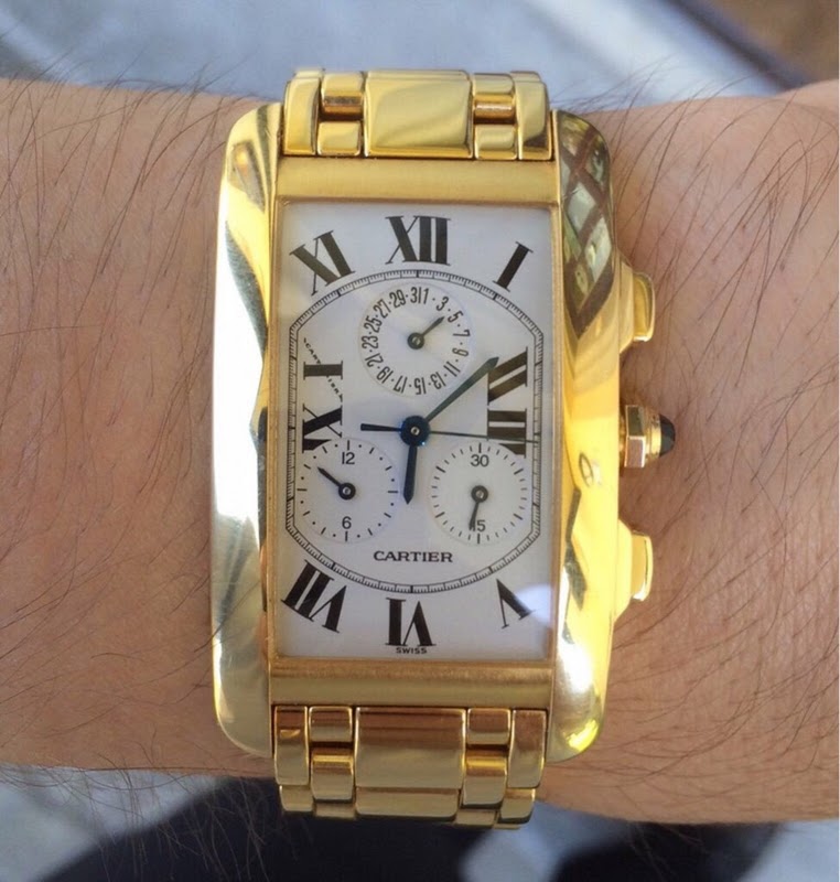 Cartier watch listing