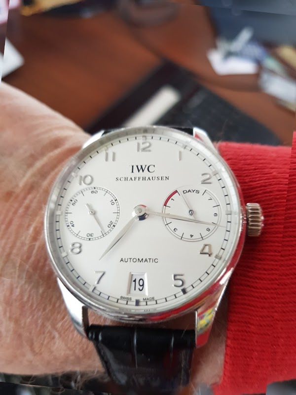 IWC watch listing