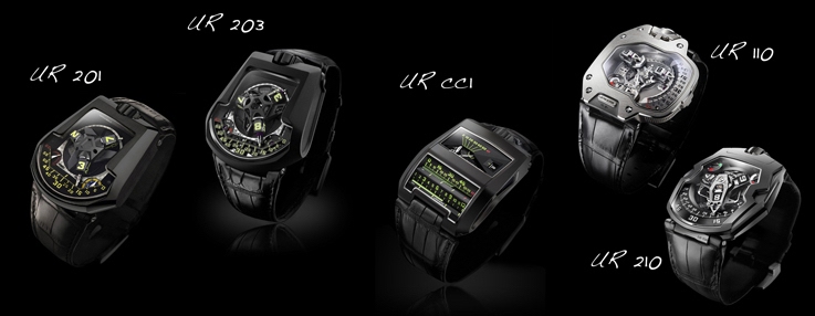 Urwerk watch listing