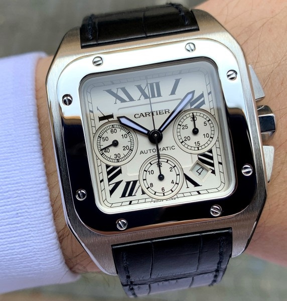 Cartier watch listing