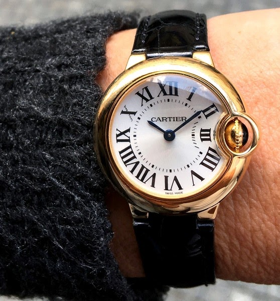Cartier watch listing