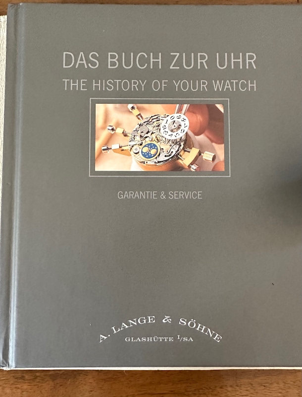 A. Lange and Söhne watch listing