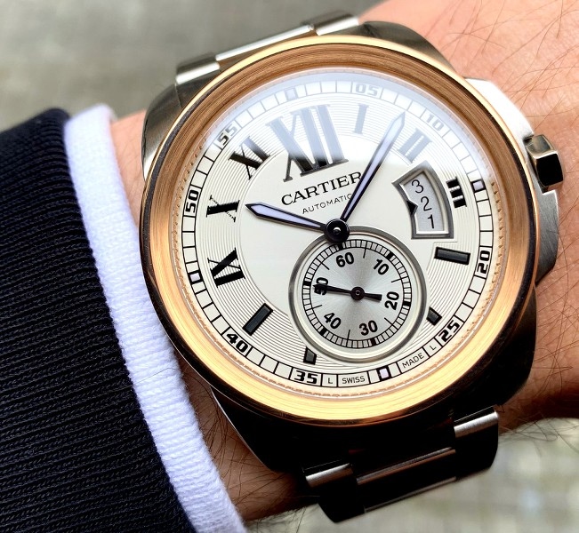 Cartier watch listing