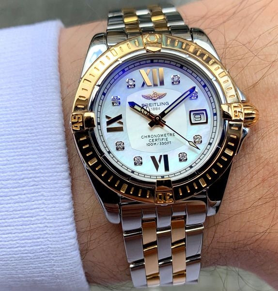 Breitling watch listing
