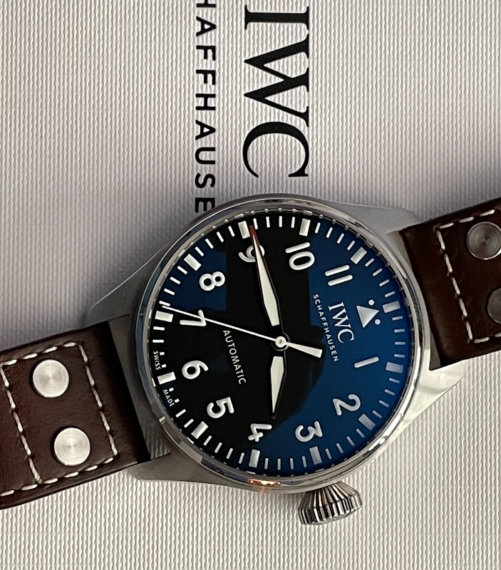 IWC watch listing