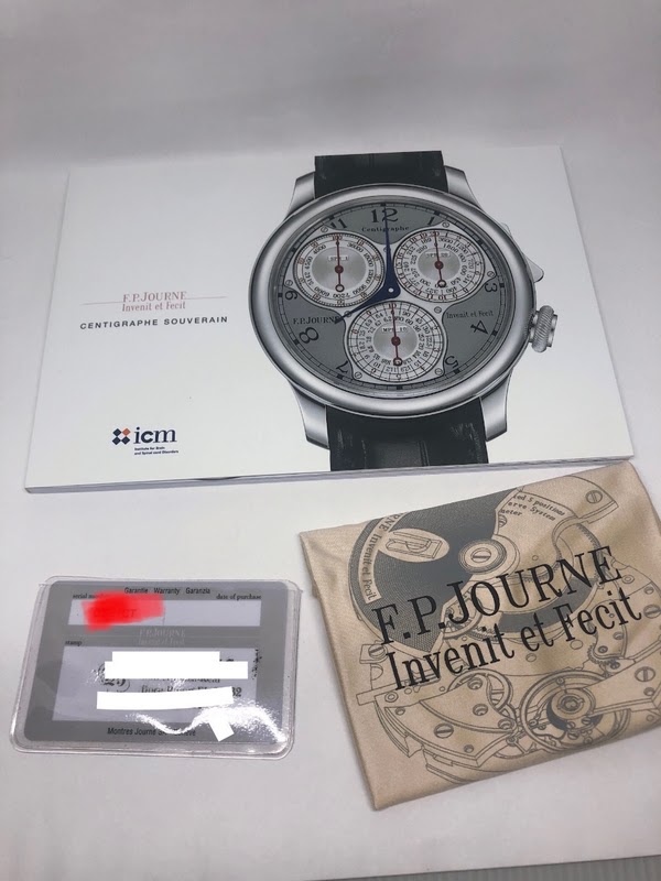 F.P. Journe watch listing