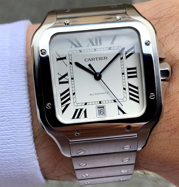Cartier watch listing