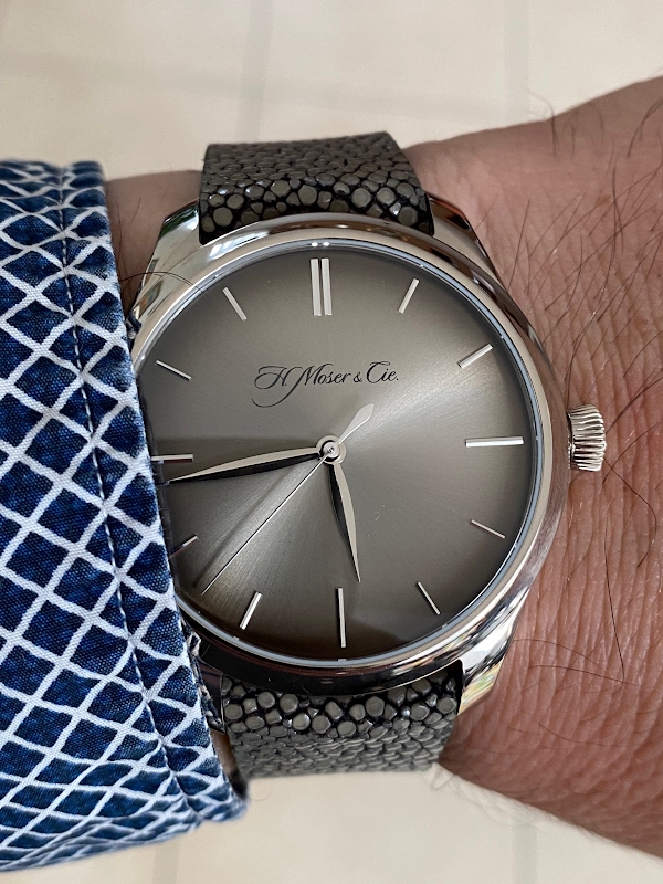 H. Moser watch listing