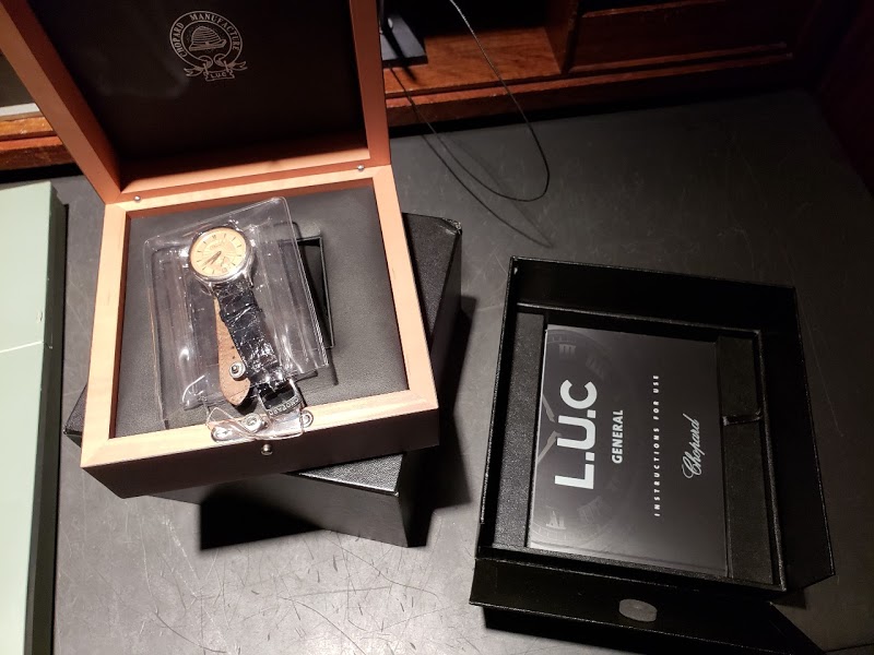 Chopard watch listing