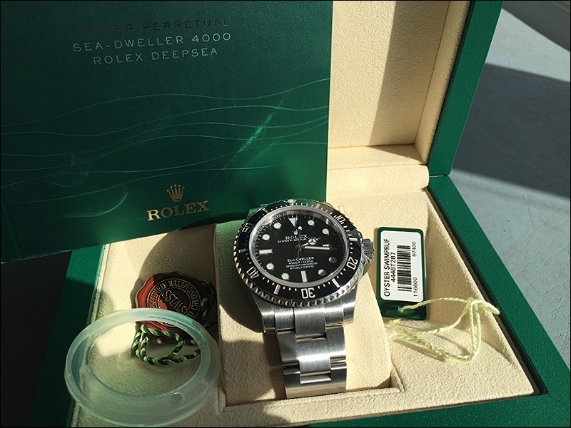 Rolex watch listing