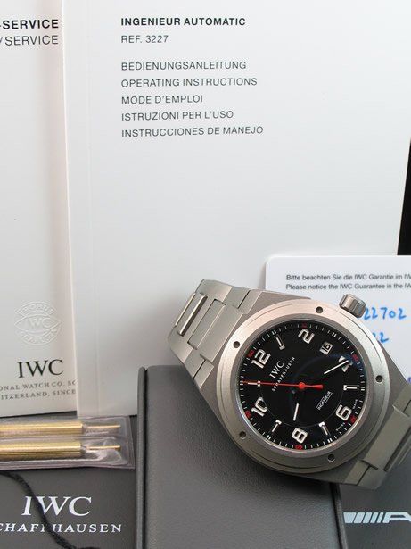 IWC watch listing