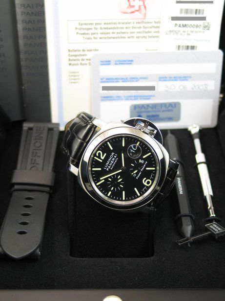 Panerai watch listing