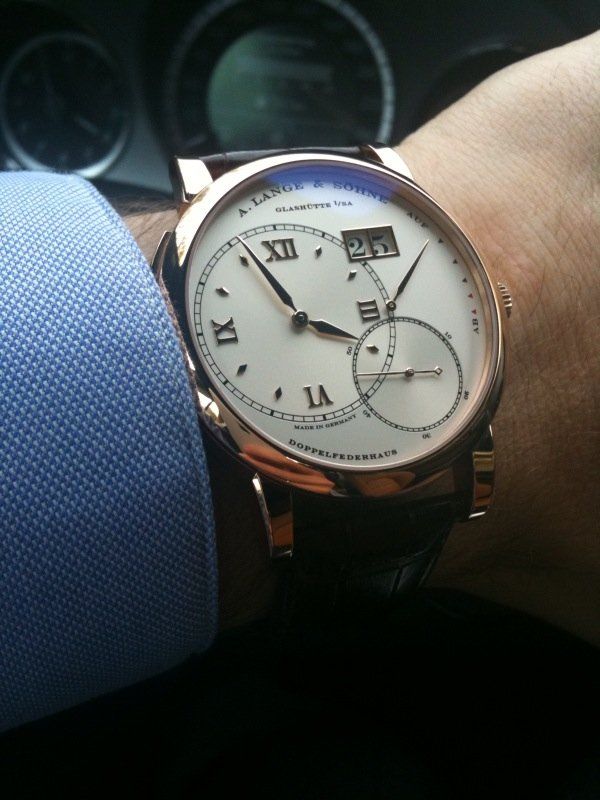 A. Lange and Söhne watch listing