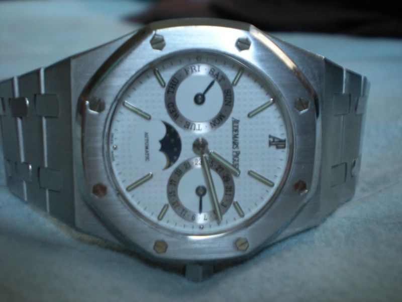 Audemars Piguet watch listing