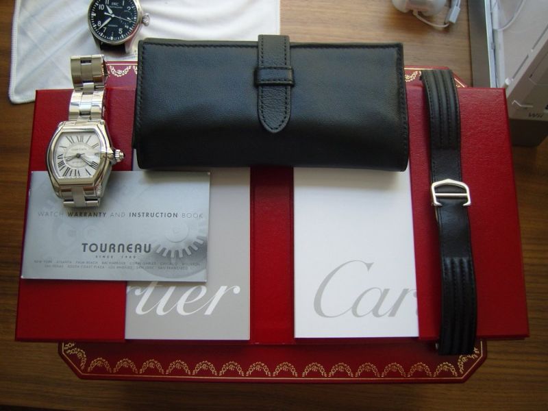 Cartier watch listing