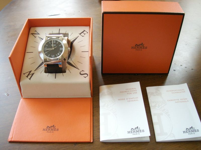 Hermes watch listing
