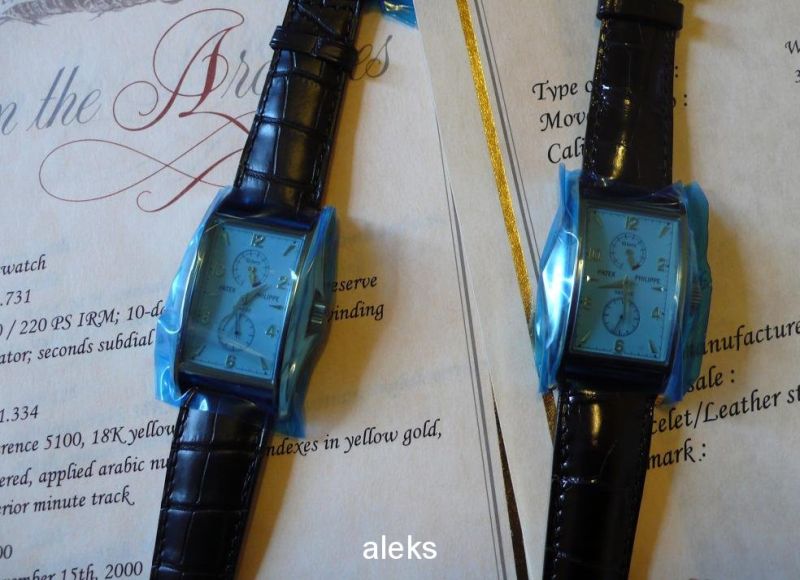 Patek Philippe watch listing