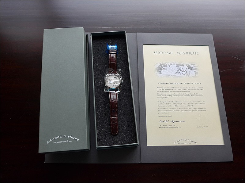 A. Lange and Söhne watch listing