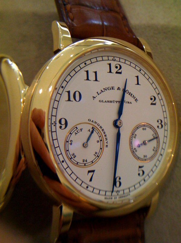 A. Lange and Söhne watch listing