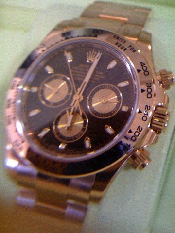 Rolex watch listing