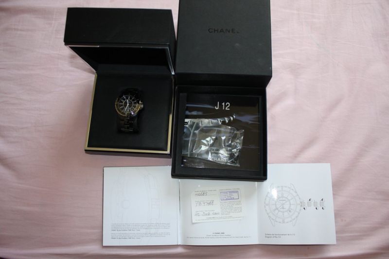 Chanel watch listing
