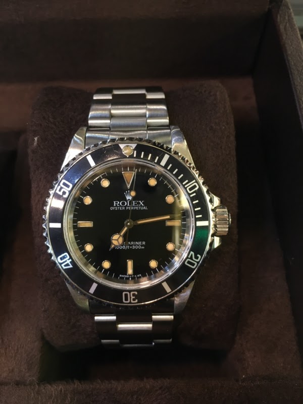 Rolex watch listing