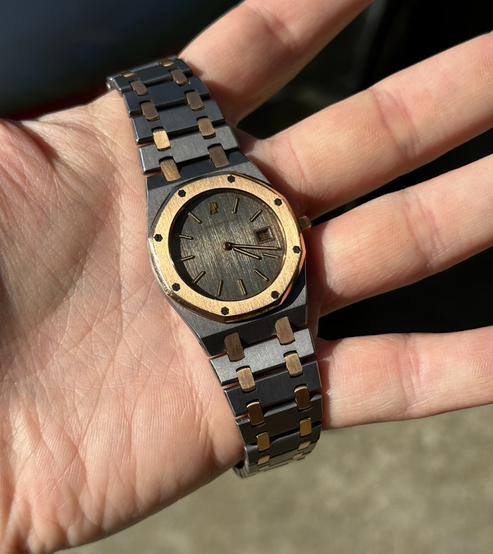 Audemars Piguet watch listing