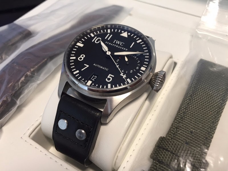 IWC watch listing