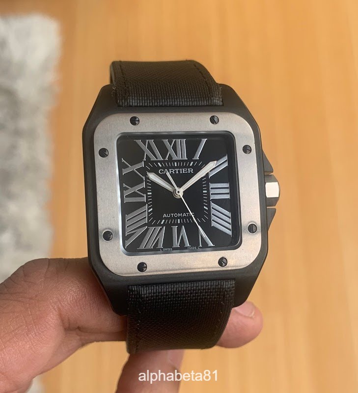 Cartier watch listing