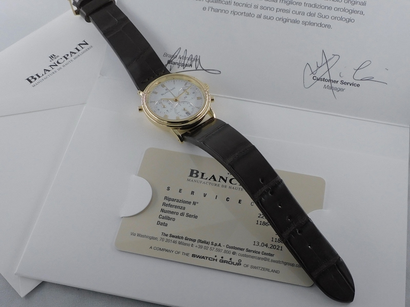 Blancpain watch listing