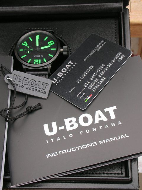 U-Boat watch listing