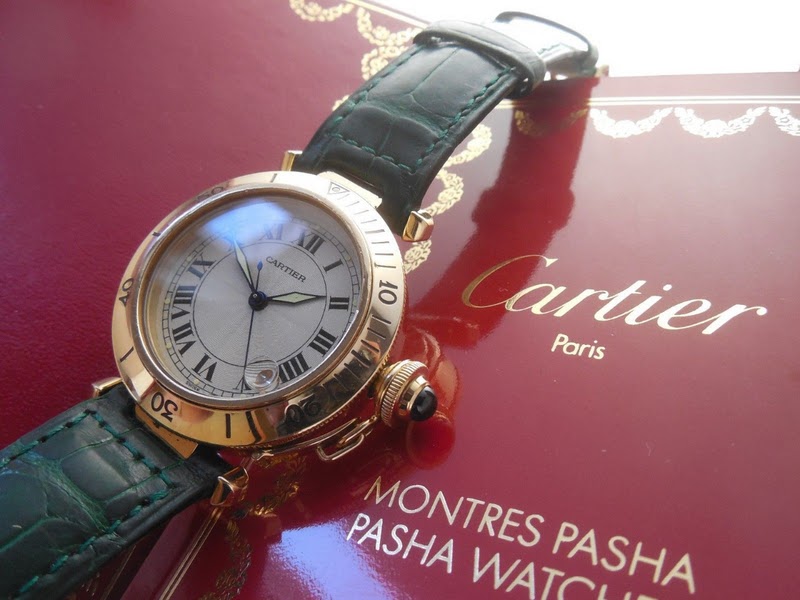 Cartier watch listing