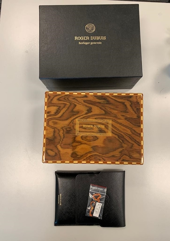 Roger Dubuis watch listing