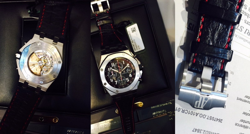 Audemars Piguet watch listing