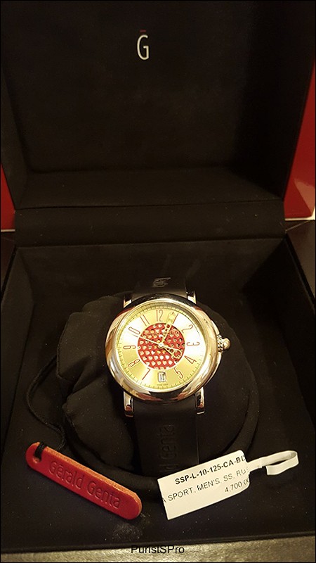 Gerald Genta watch listing