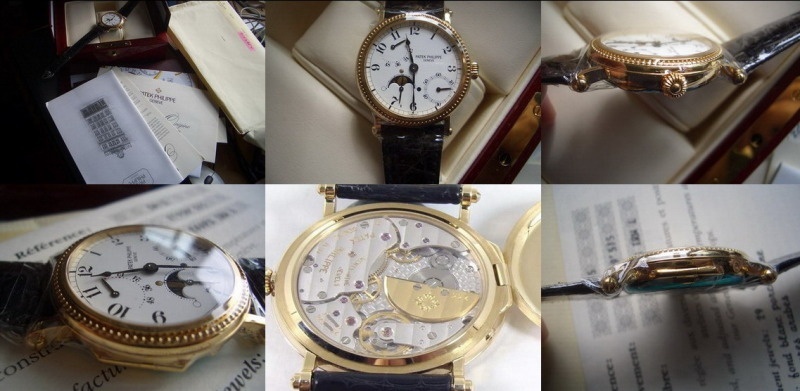 Patek Philippe watch listing