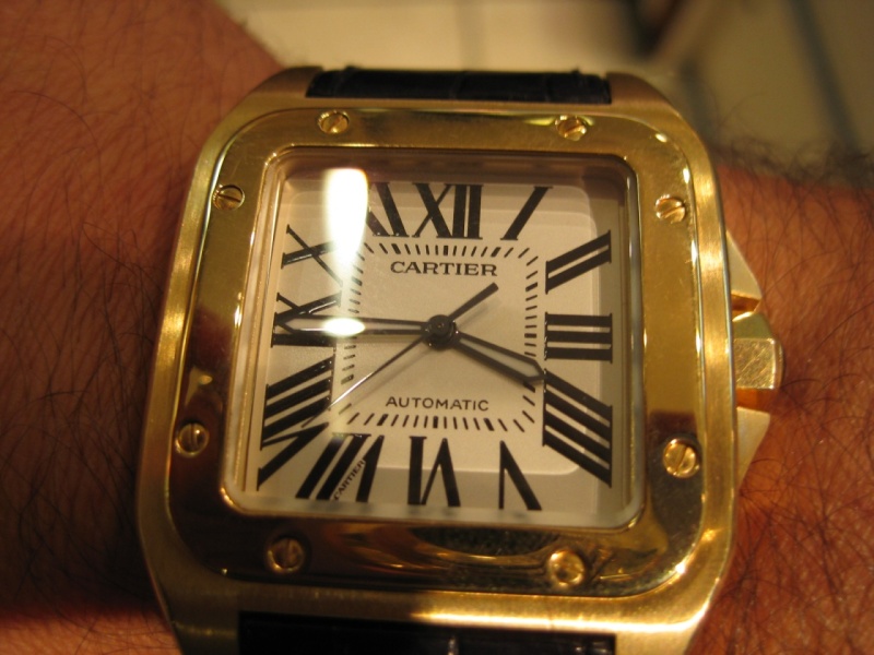 Cartier watch listing