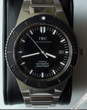 IWC watch listing