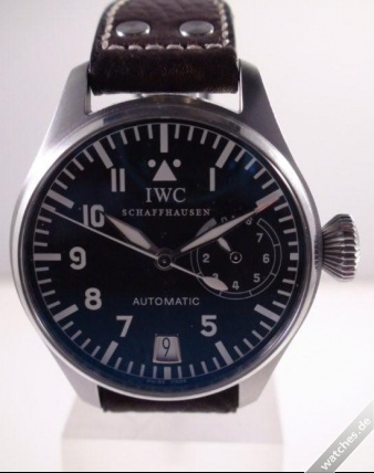 IWC watch listing
