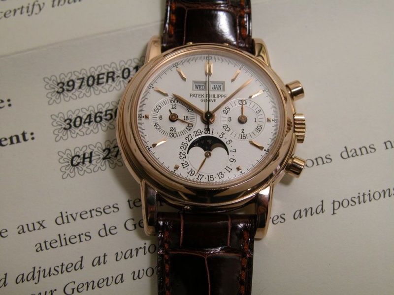 Patek Philippe watch listing