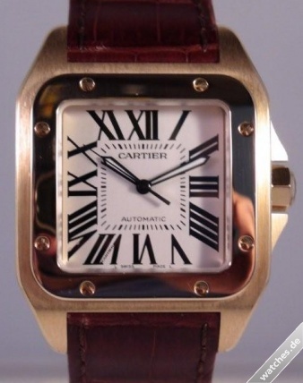 Cartier watch listing