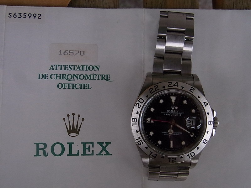 Rolex watch listing
