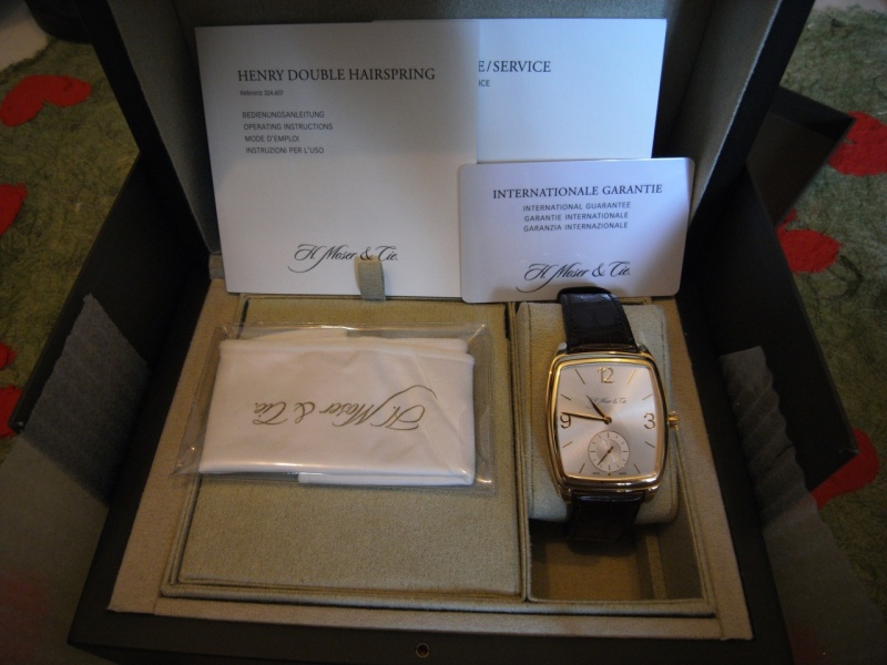H. Moser watch listing