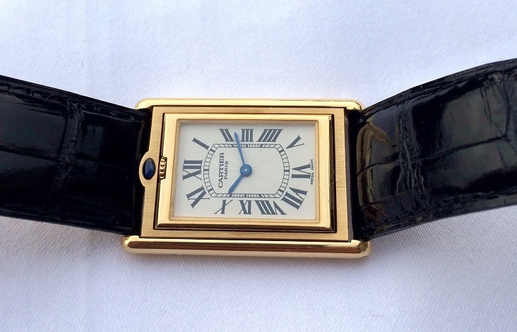Cartier watch listing