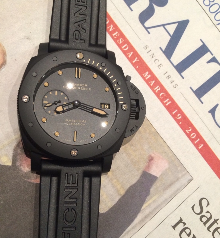 Panerai watch listing