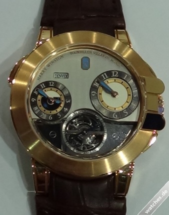 Harry Winston watch listing