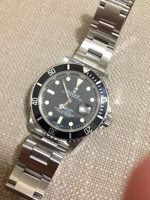 Rolex watch listing