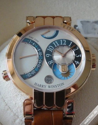 Harry Winston watch listing